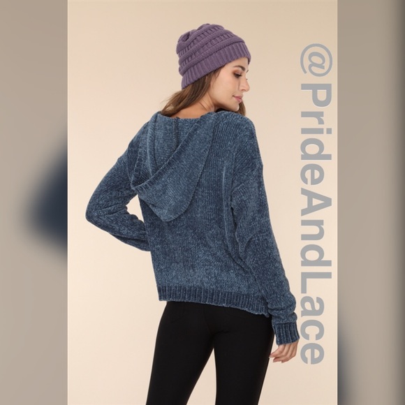 LAST 1️⃣ BLUE JEANS CHENILLE PULL-OVER SWEATER - Picture 4 of 4